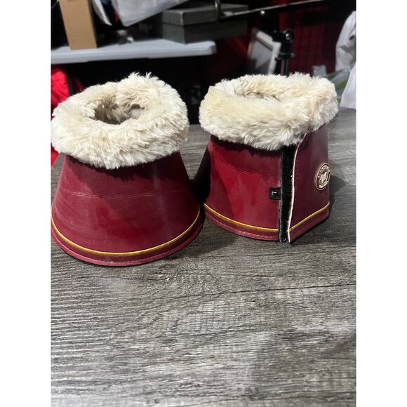 AIRSTRIDE Bell Boots: Burgundy Large - Picture 6 of 7